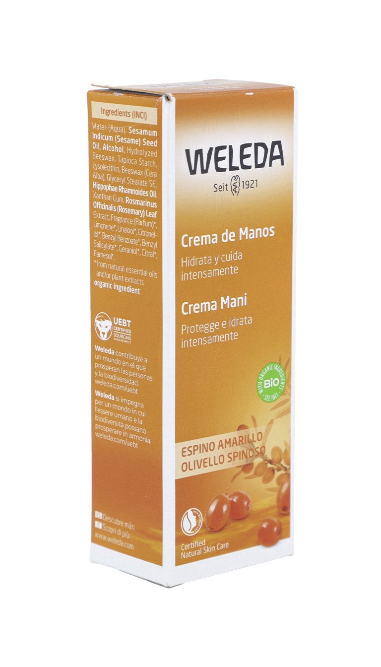 WELEDA Crema de Manos de Espino Amarillo 50ML-3