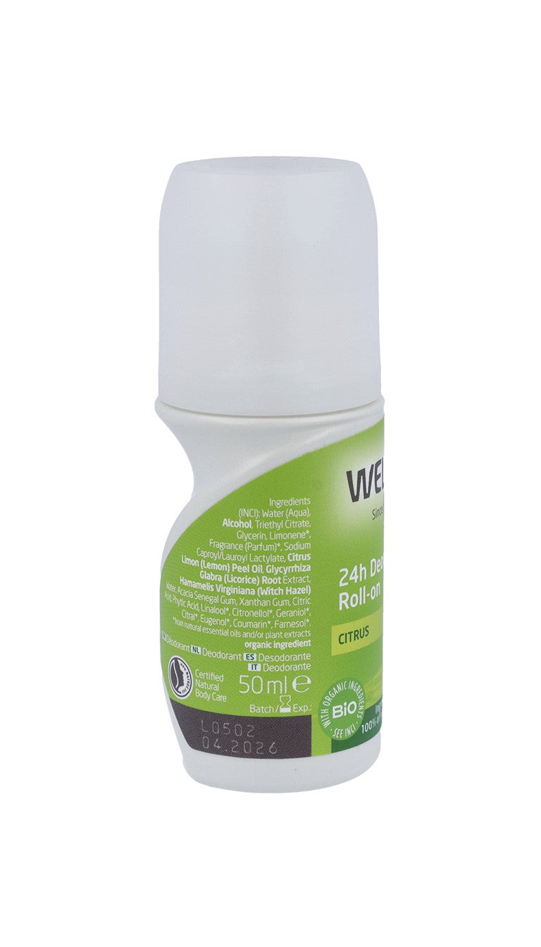 WELEDA Desodorante Roll-On Citrus 24h (50ml)-2