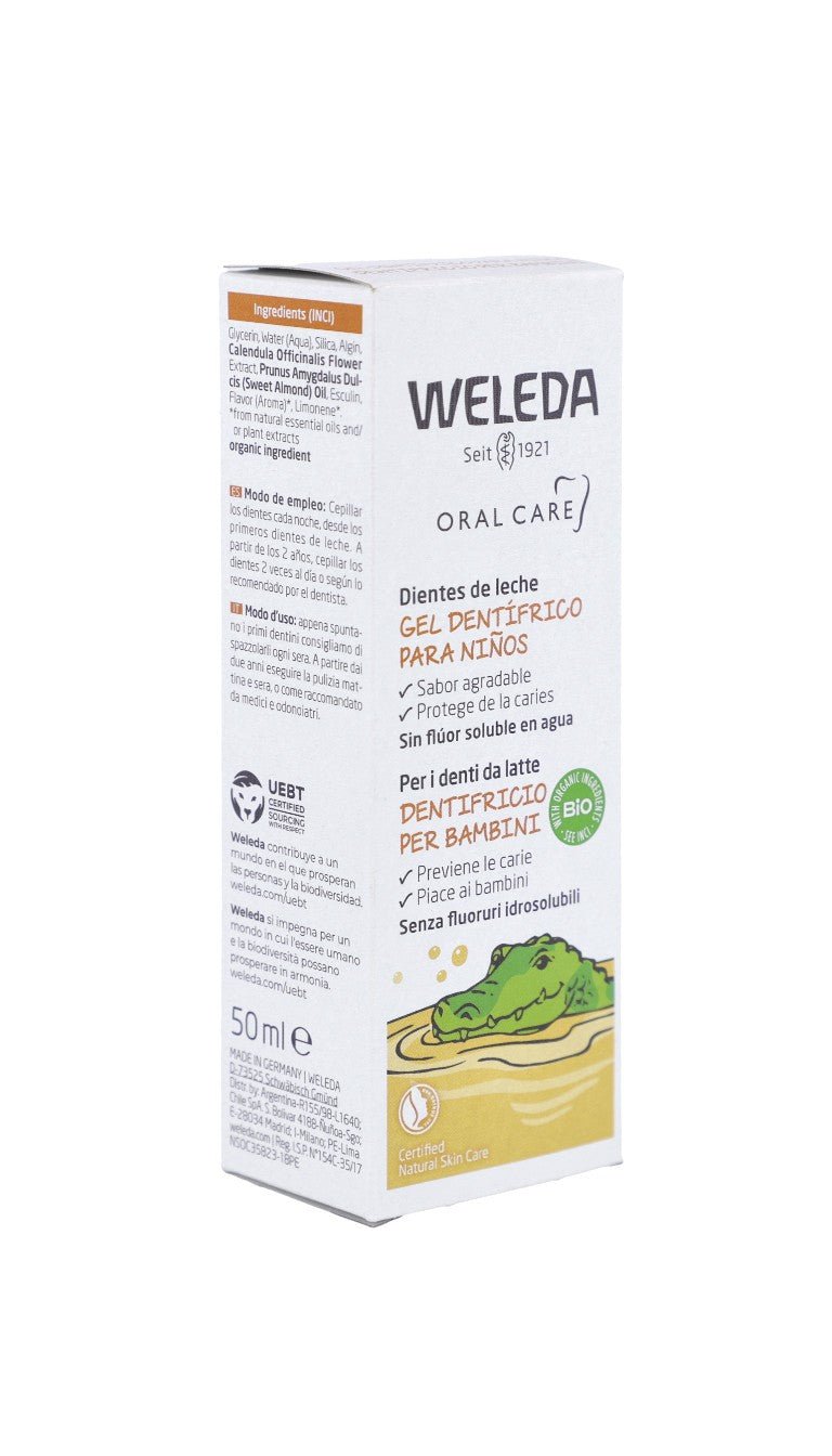 WELEDA Gel Dentífrico para Niños 50ml-3