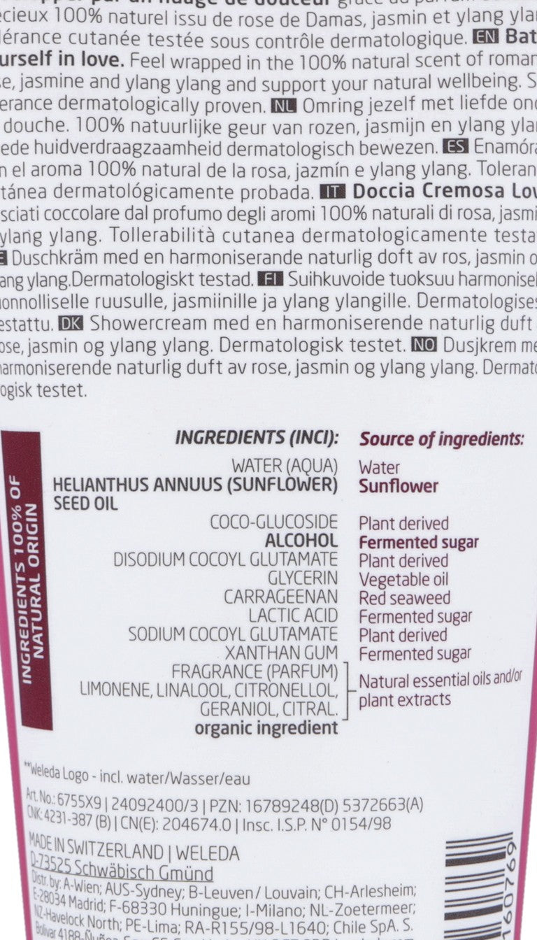 WELEDA Gel de Ducha Love Aroma Shower 200ml-2