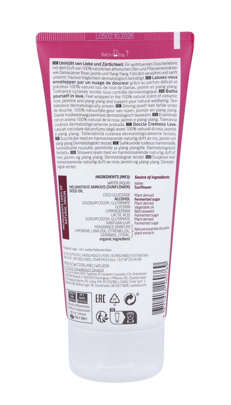 WELEDA Gel de Ducha Love Aroma Shower 200ml-3