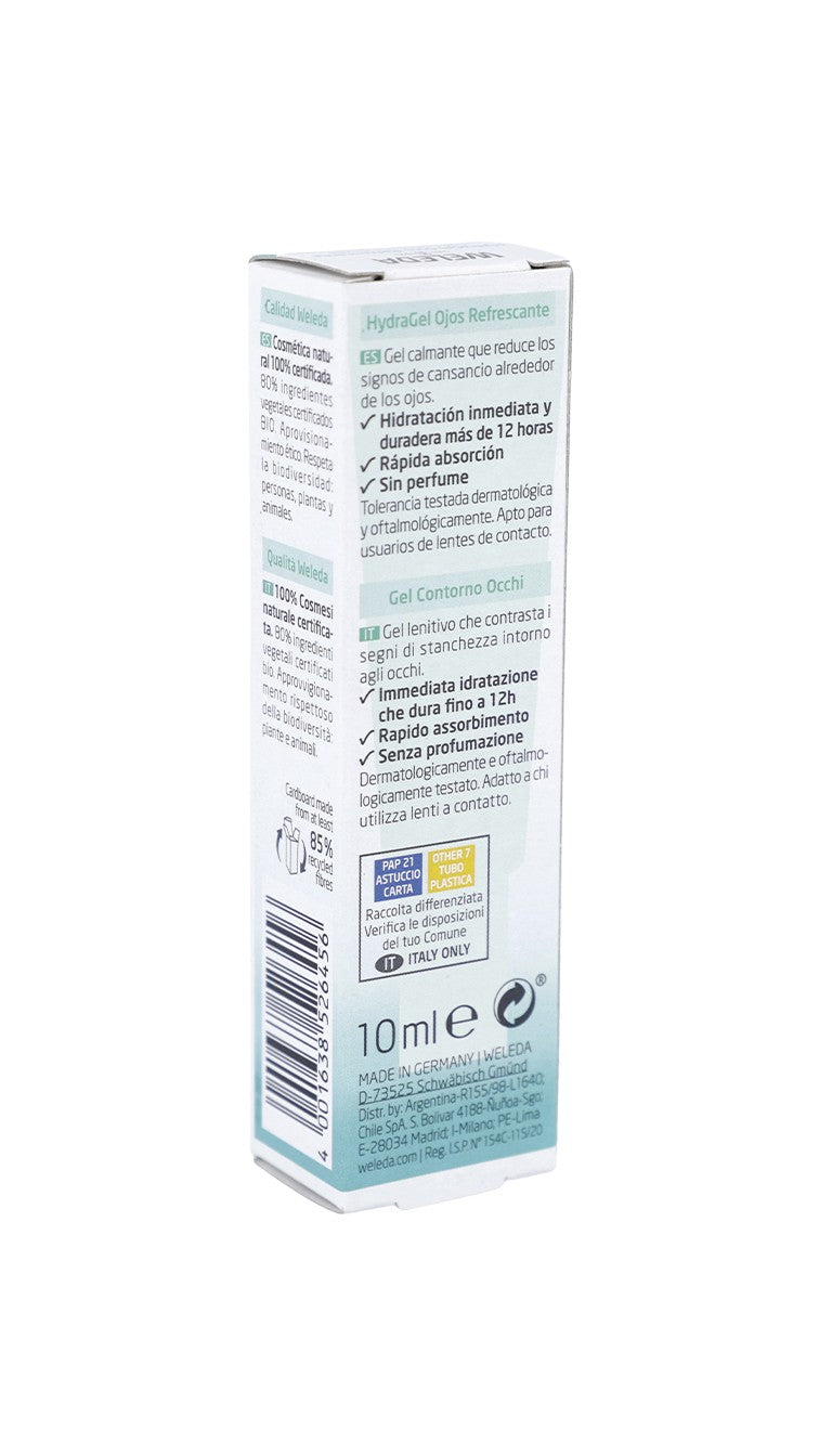 WELEDA HydraGel Ojos Refrescante con Extracto de Cactus BIO 10ml-3