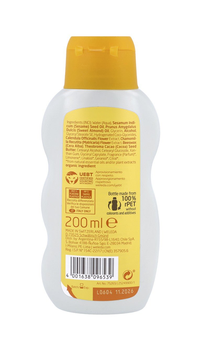 WELEDA Leche Corporal de Caléndula Bebé 200ml-3