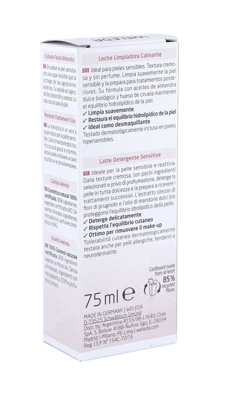 WELEDA Leche Limpiadora Calmante de Almendra 75ml-3