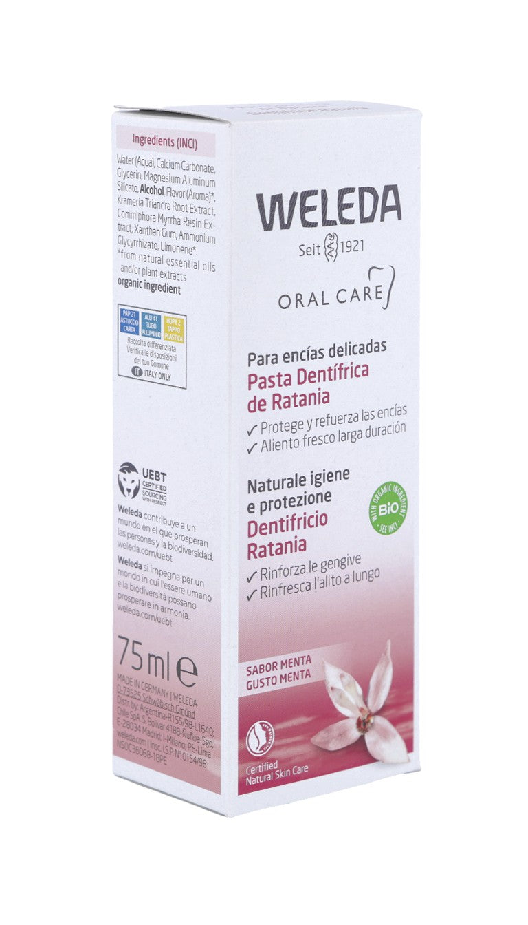 WELEDA Pasta Dentífrica de Ratania 75ml-2