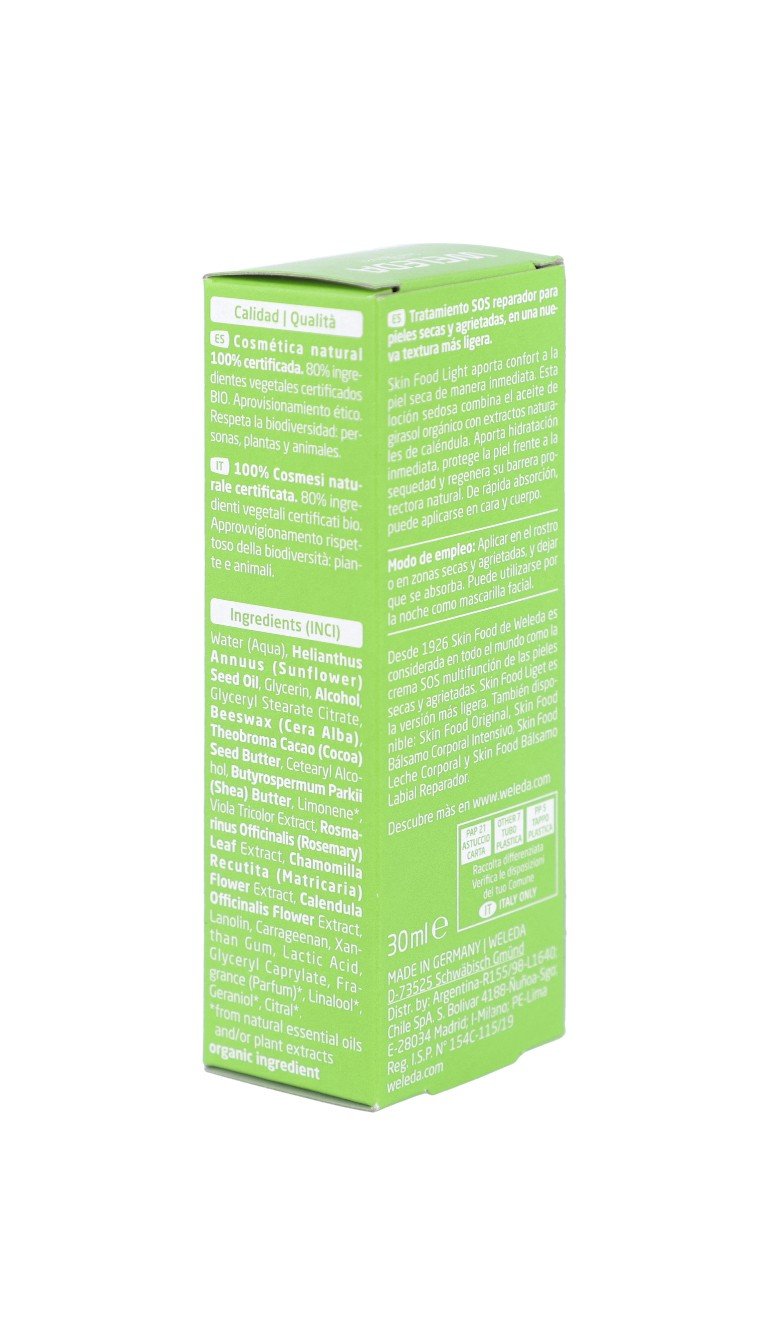 WELEDA Skin Food Light Crema Nutrición Intensiva 30ml-4