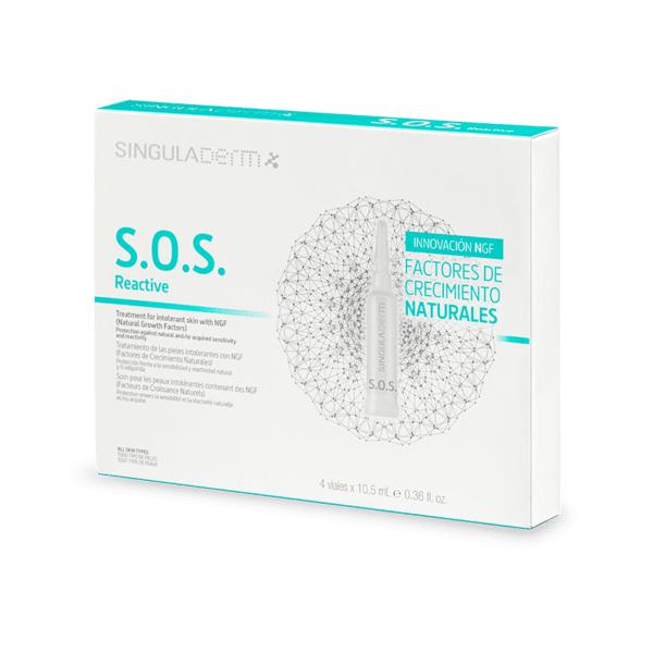SINGULADERM S.O.S. Reactive Sérum Pieles Reactivas 4 Viales-4