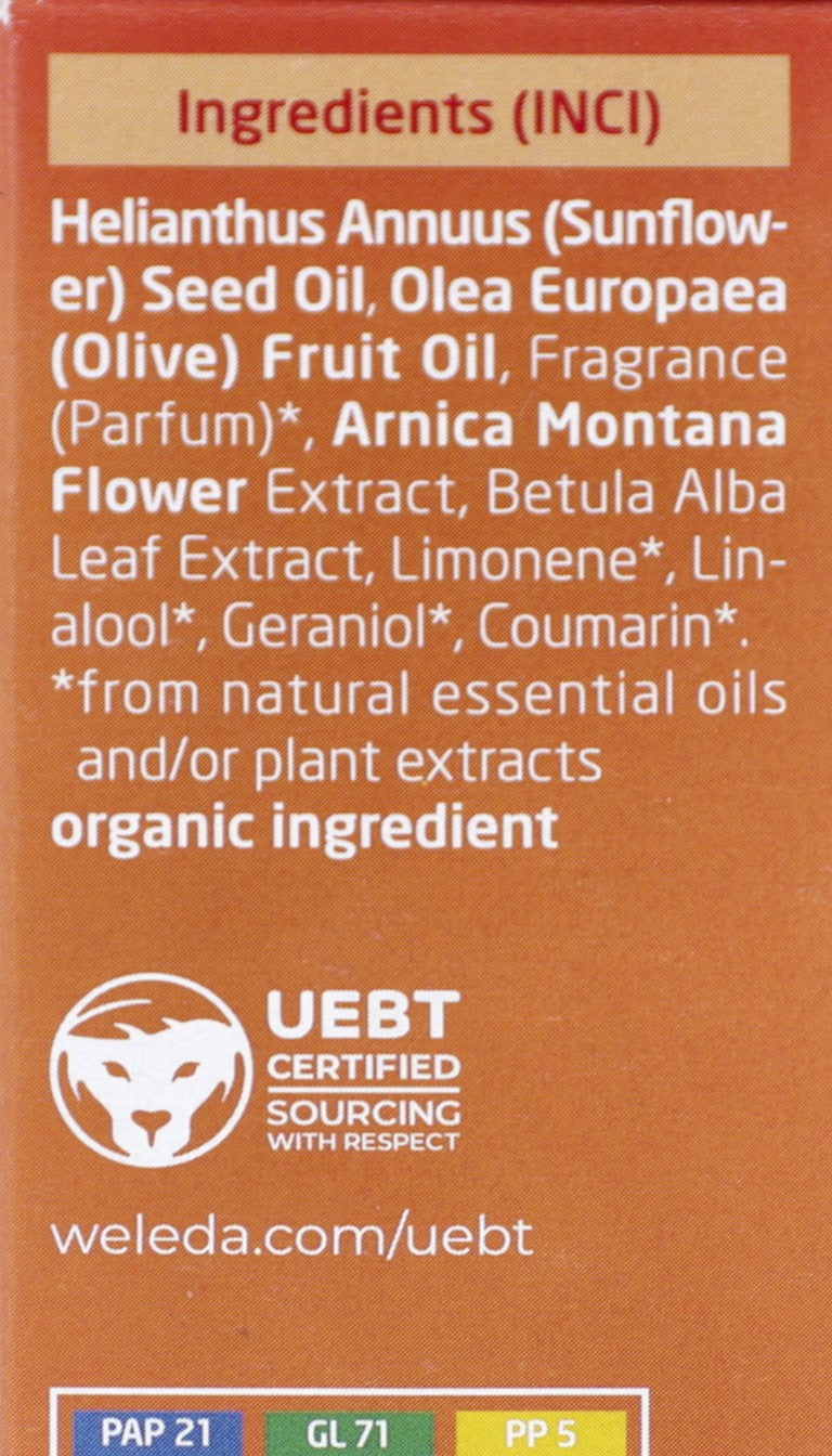 Weleda Aceite Árnica Masaje 50 ml-4