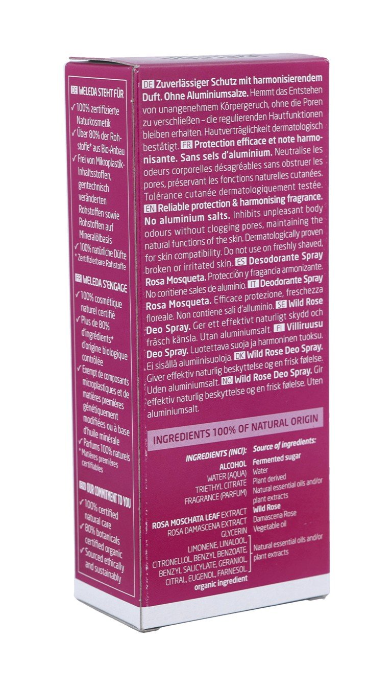 Weleda Cosmética Desodorante de Rosa 100 ml-5