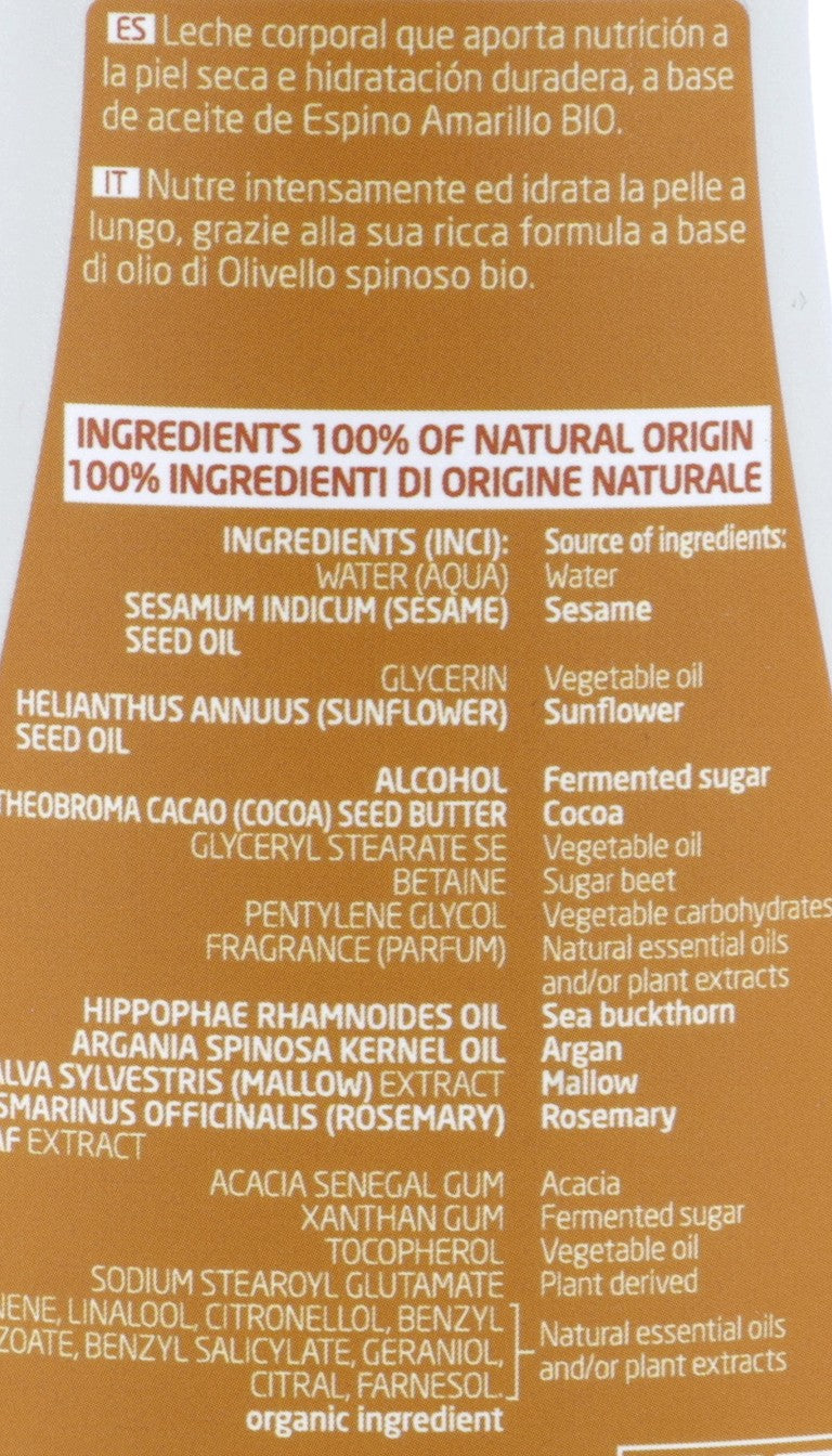 Weleda Cosmética Leche Corporal Nutritiva de Espino Amarillo 200 ml-4