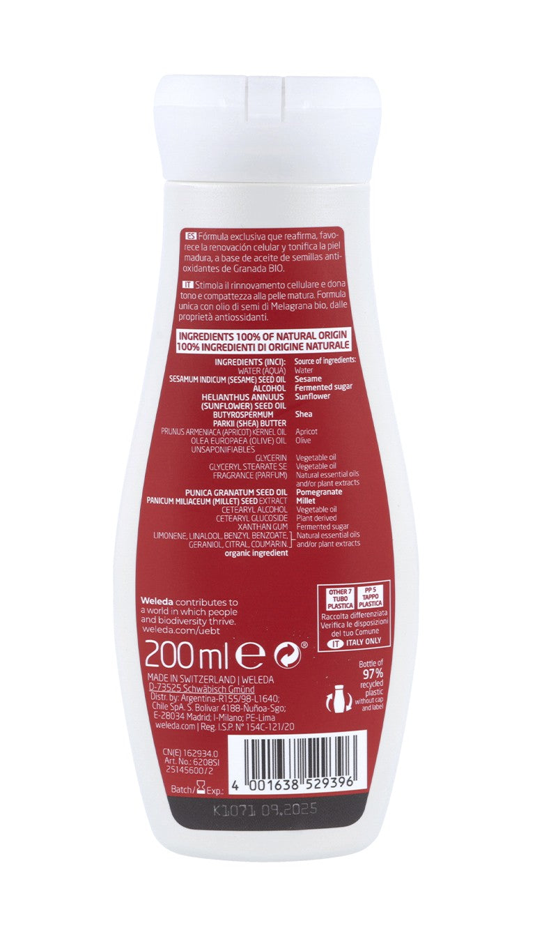 Weleda Cosmética Leche Corporal Regeneradora de Granada 200 ml-9