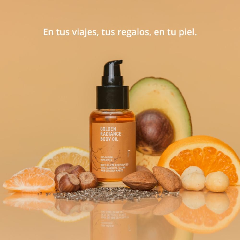 Freshly Cosmetics Golden Radiance Body Oil 50 ml-5