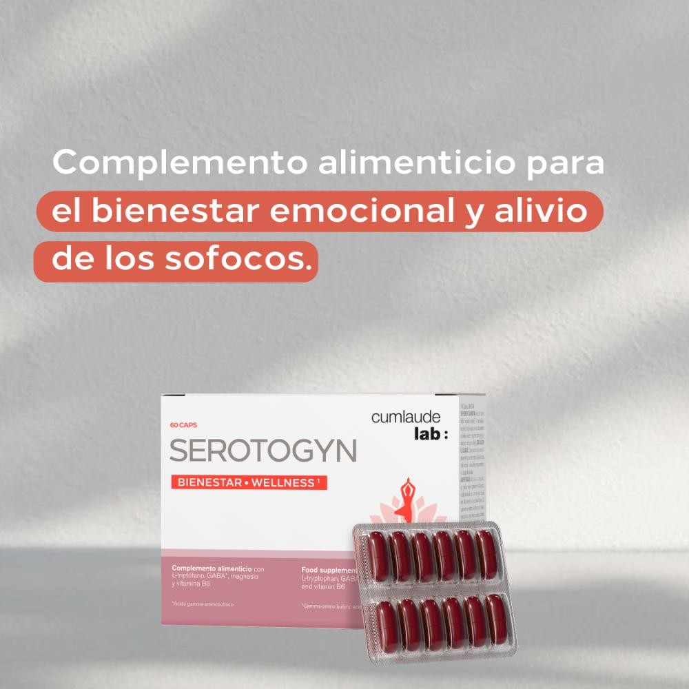 CUMLAUDE LAB Serotogyn 60 Cápsulas-3