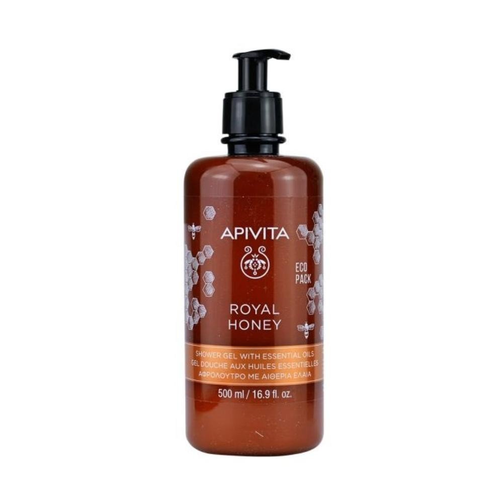 Apivita Gel de Baño Royal Honey Ecopack 500 ml-1