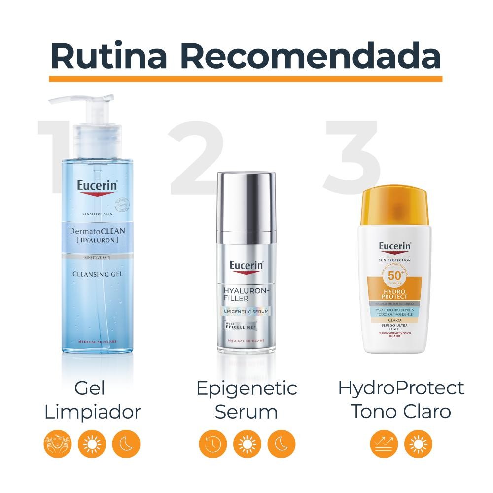 Eucerin Sun Face Hydro Protect Fluid FPS50+Tinted Light 50 ml