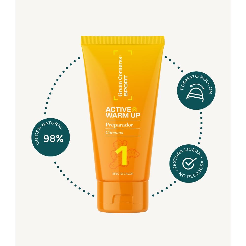 Green Cornerss Sport Active Warm Up 50 ml-2