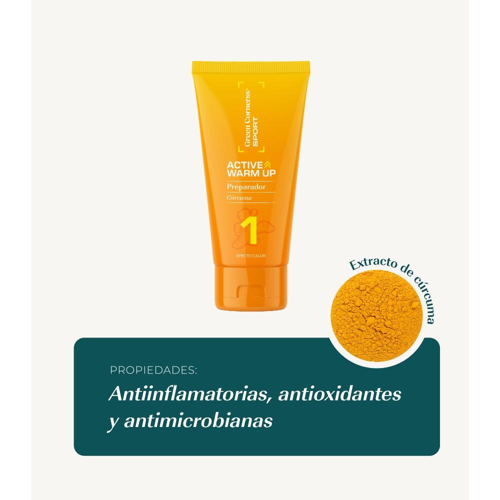 Green Cornerss Sport Active Warm Up 50 ml-3
