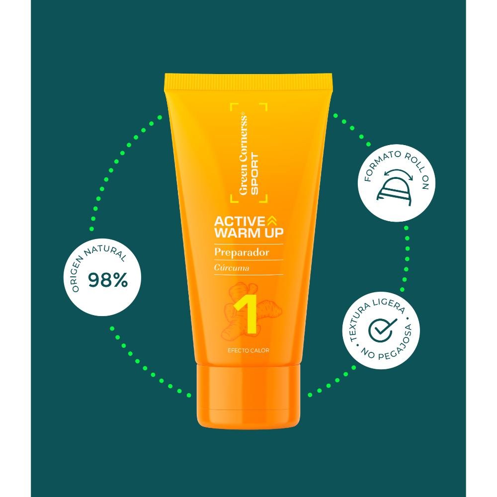 Green Cornerss Sport Active Warm Up 50 ml-5