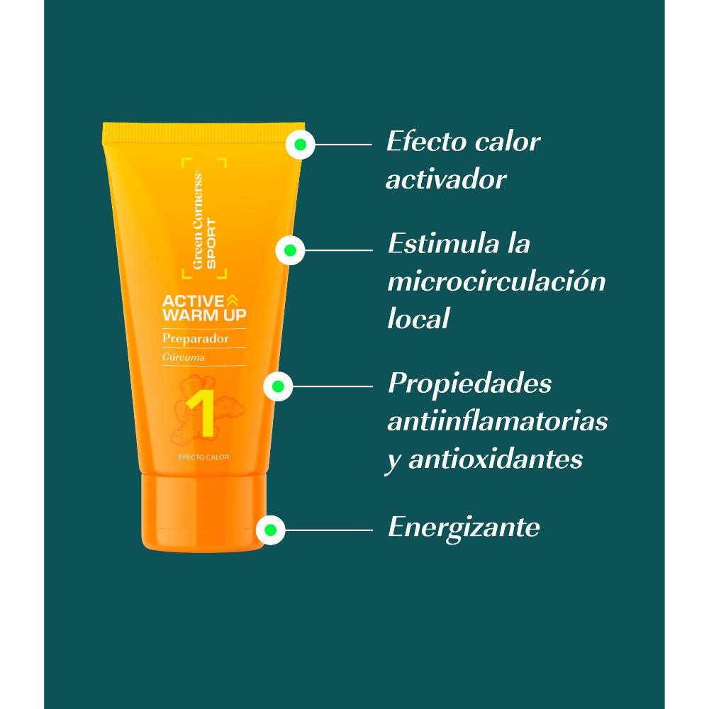 Green Cornerss Sport Active Warm Up 50 ml-7