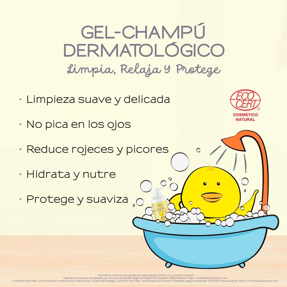 ELIFEXIR Baby Care Canastilla Gel champú + Leche corporal+ Crema Zona del Pañal-3