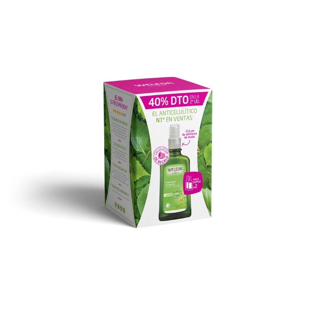 WELEDA Tratamiento Anticelulítico de Abedul 2x100ml (2ªud 40%)-7