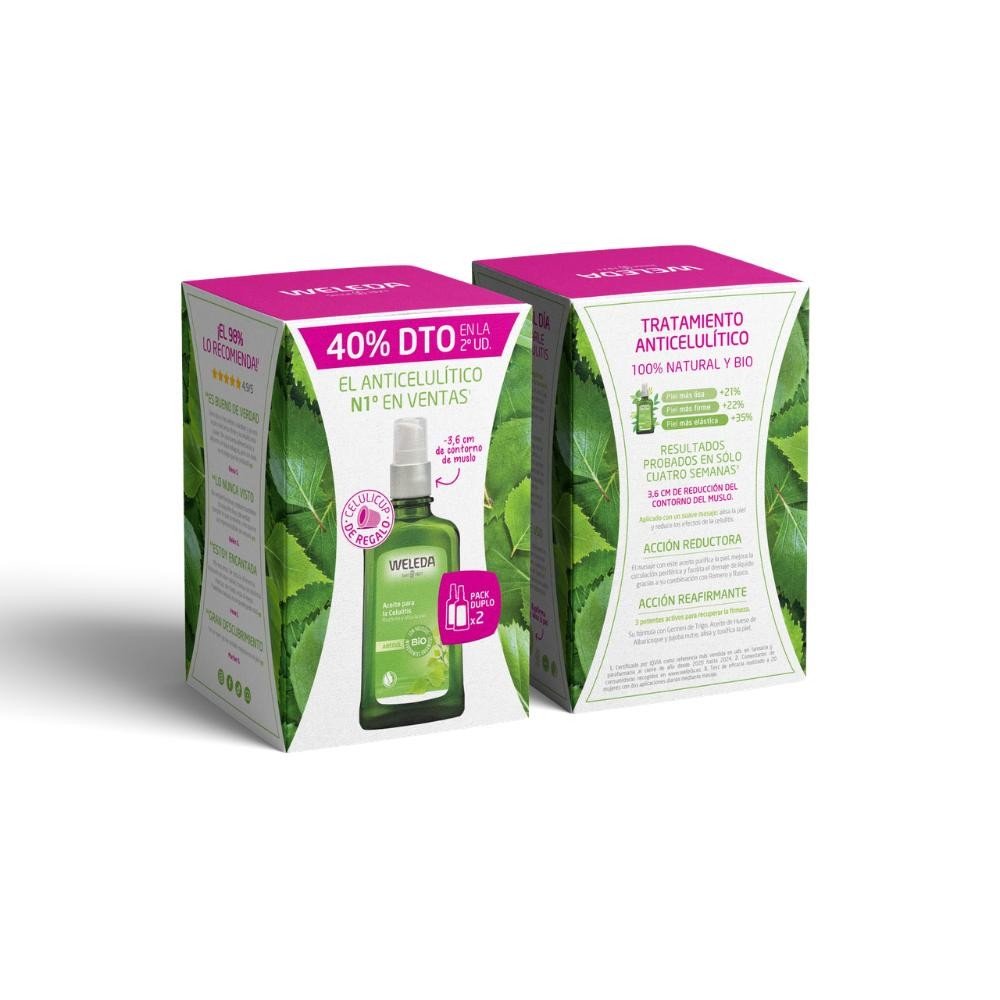 WELEDA Tratamiento Anticelulítico de Abedul 2x100ml (2ªud 40%)-8