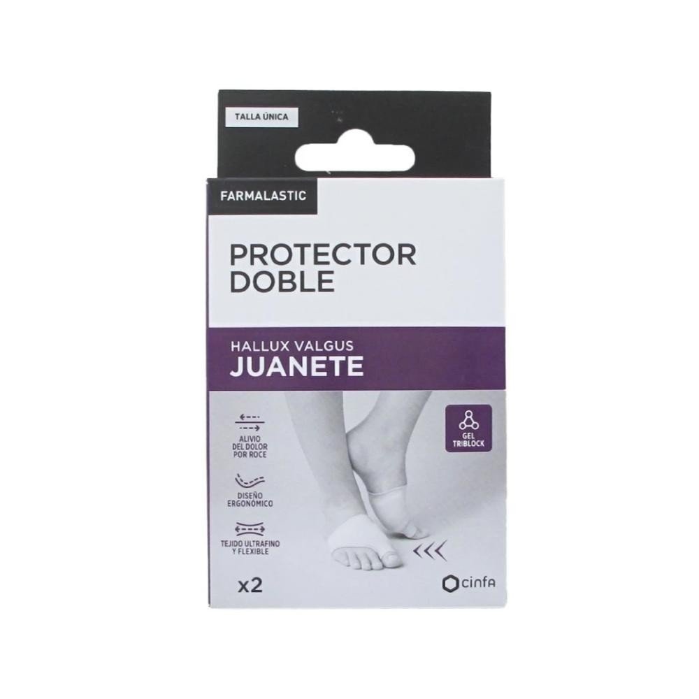 FARMALASTIC Protector Doble Juanete Talla Única 2 uds-1