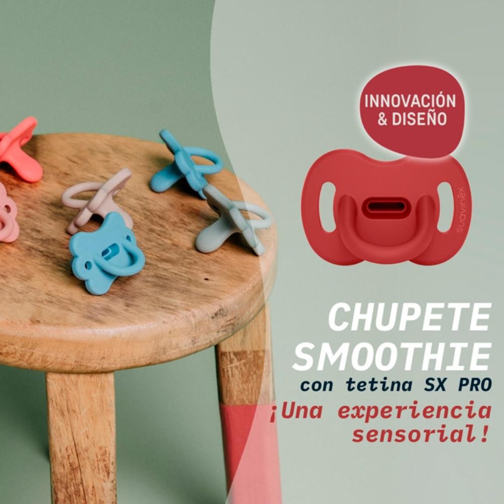 Suavinex Chupete Smoothie Tetina Fisiológica SX Pro 0-6M Beige-4