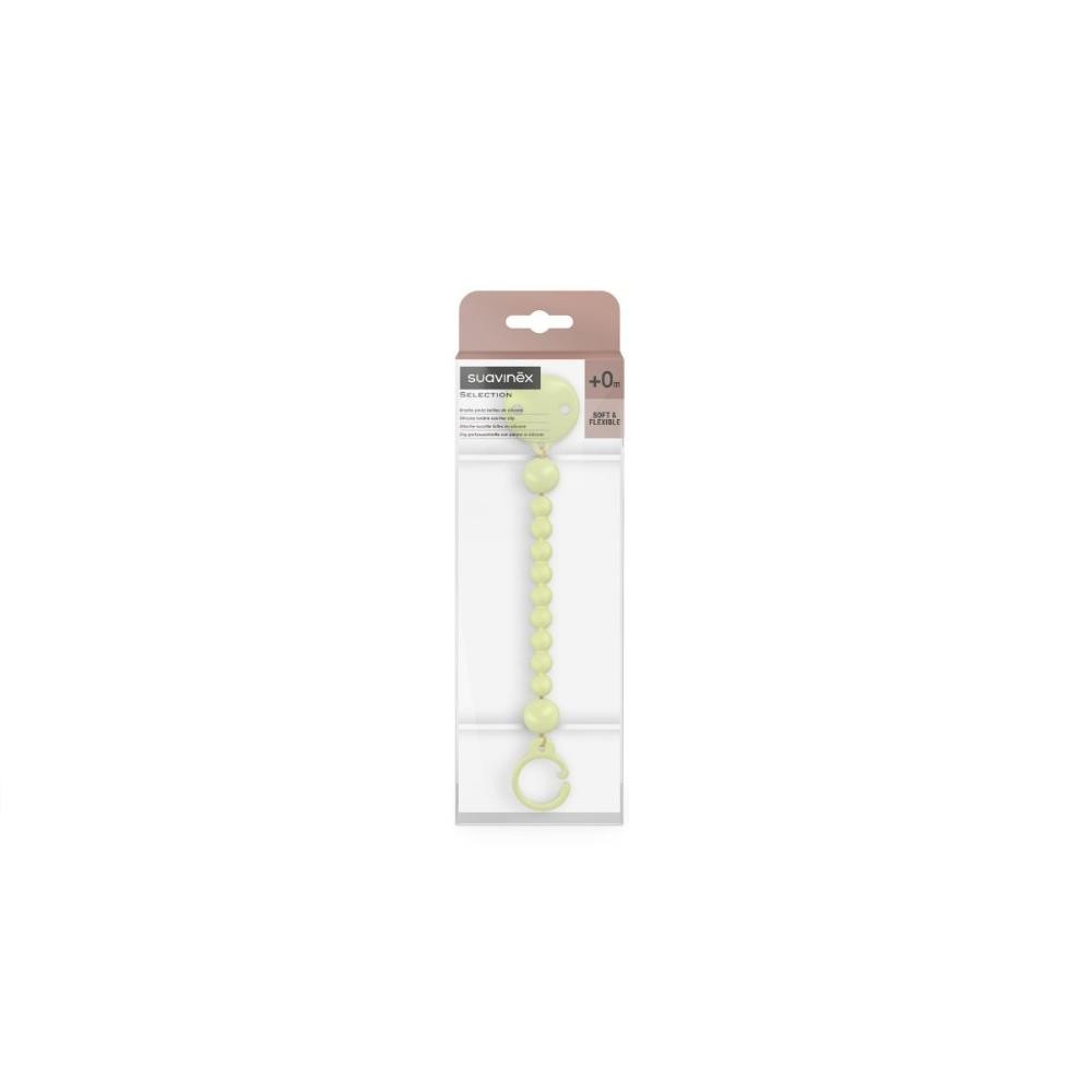 SUAVINEX Broche Pinza Bolitas de Silicona Verde Vivo 1 ud-2