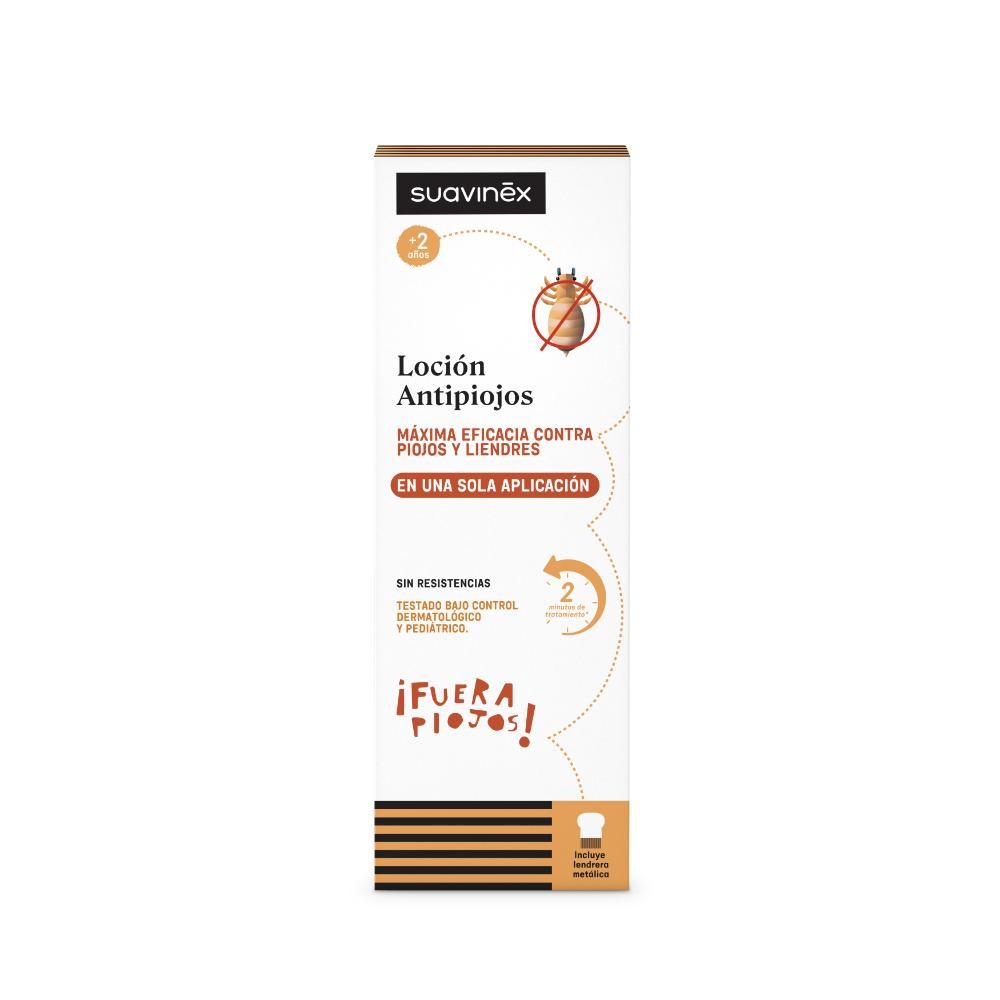 SUAVINEX Loción Antipiojos 125 ml + Lendrera-2