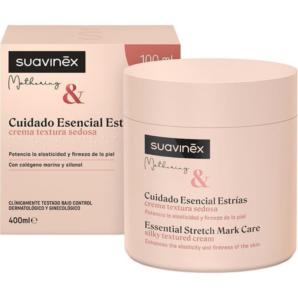 SUAVINEX Cuidado Esencial Estrías Crema 400 ml-3