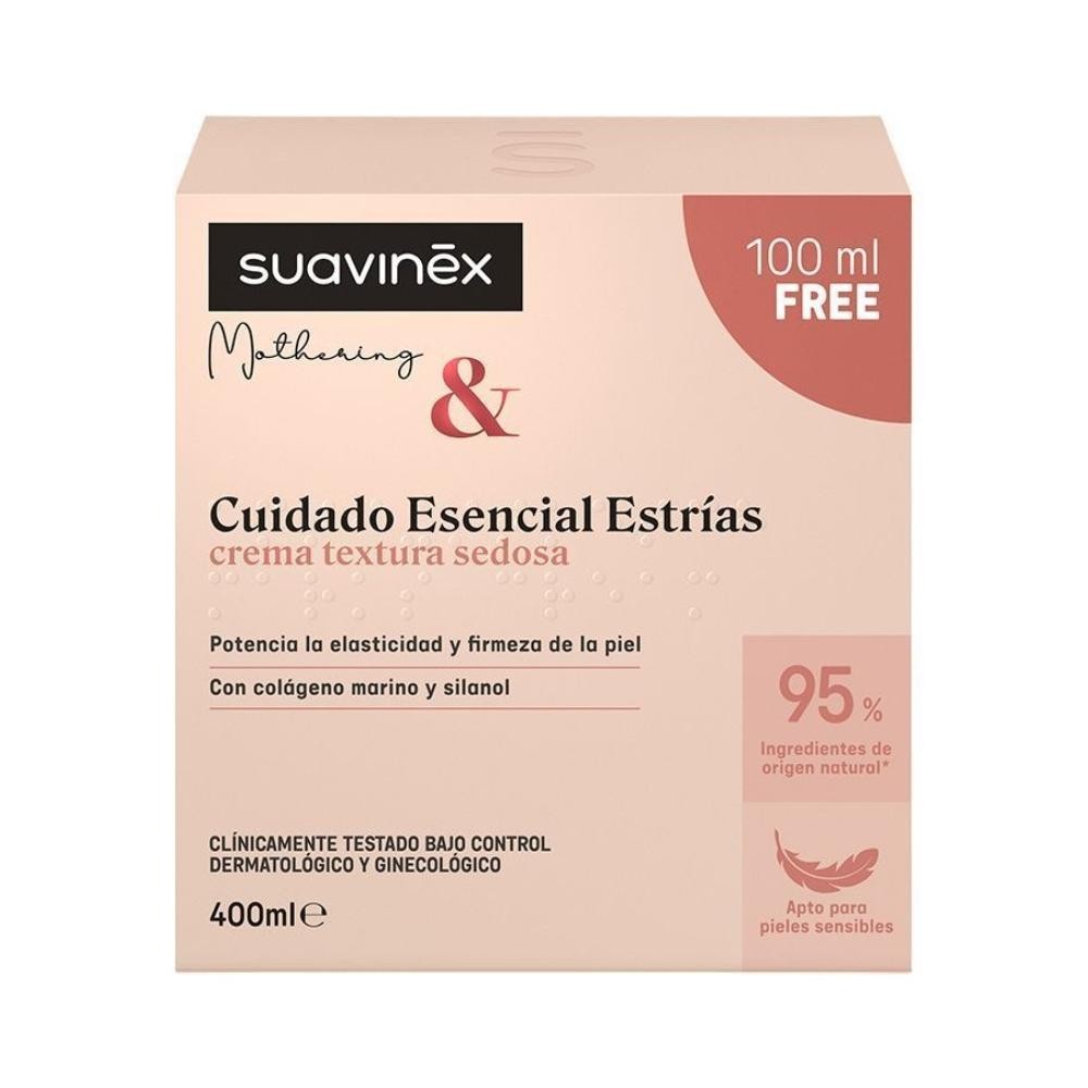 SUAVINEX Cuidado Esencial Estrías Crema 400 ml-2