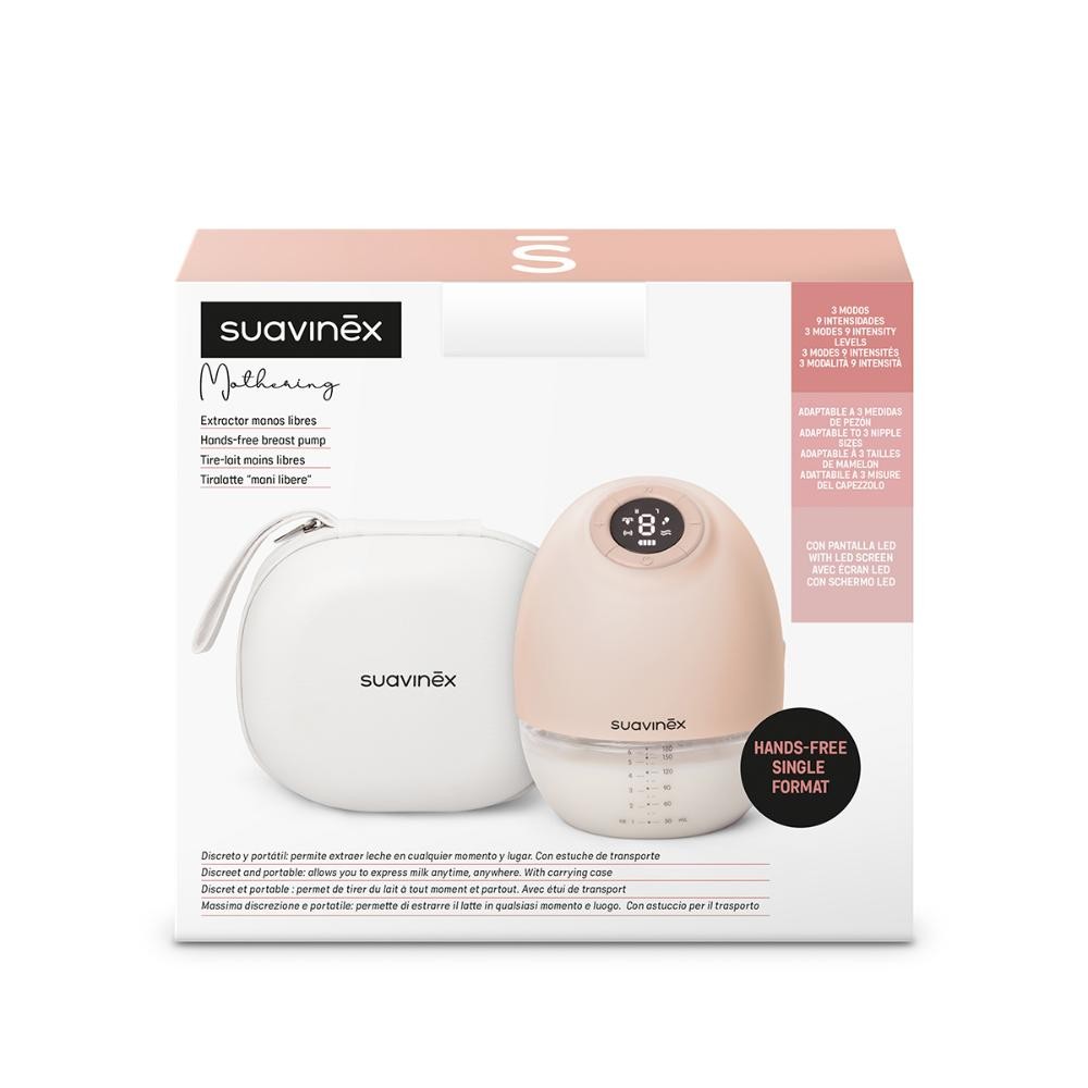 SUAVINEX Extractor de Leche Manos Libres 1 ud-8