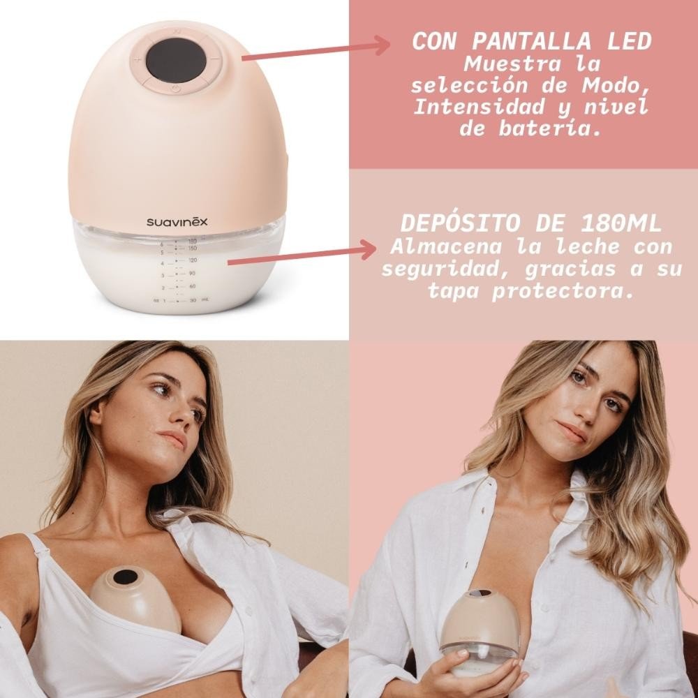 SUAVINEX Extractor de Leche Manos Libres 1 ud-11