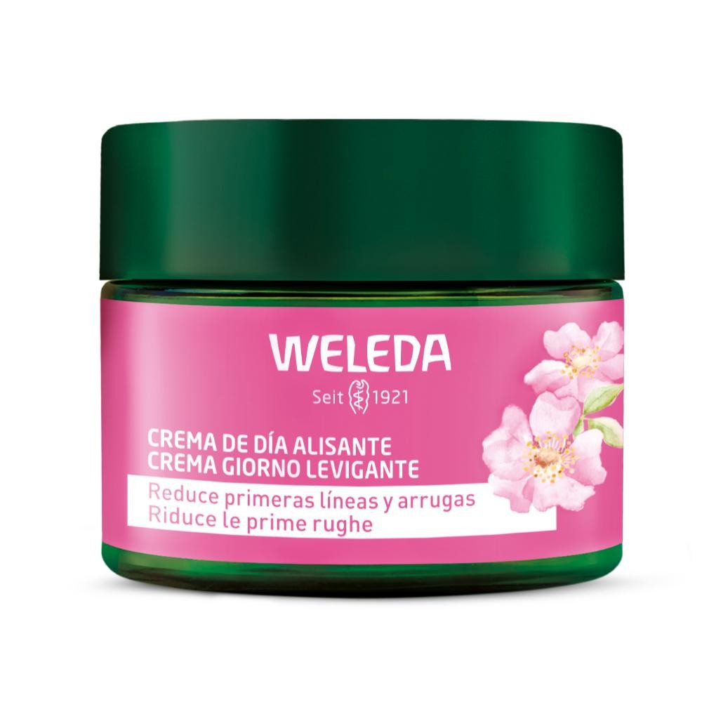 Weleda Crema de Día Alisante Rosa Mosqueta y Té Blanco 40 ml-1