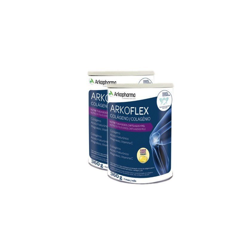 ARKOFLEX Colágeno Classic sabor Limón DUPLO 360+360gr-3