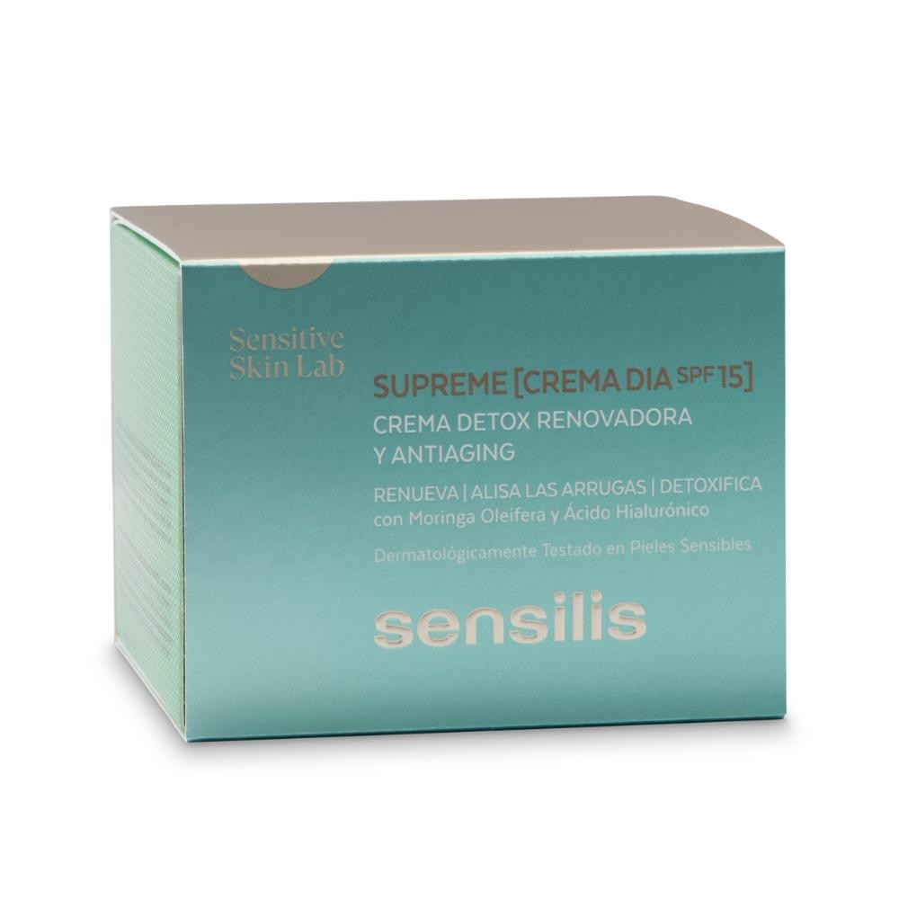 SENSILIS Supreme Crema de día Detox Renovadora SPF15 50ml-2