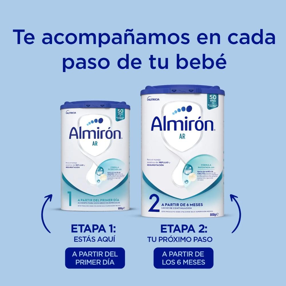 ALMIRÓN AR 1 Anti-Regurgitación Leche para Lactantes PACK AHORRO 6x800gr-10