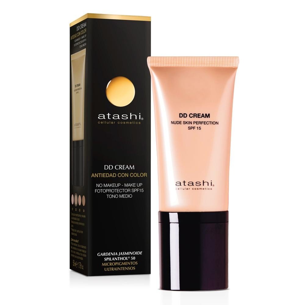 ATASHI Cellular Gardenia DD Cream Tono Medio SPF15+ 50 ml-8