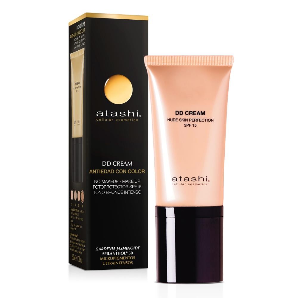 ATASHI Cellular Gardenia DD Cream Tono Intenso SPF15+ 50 ml-8
