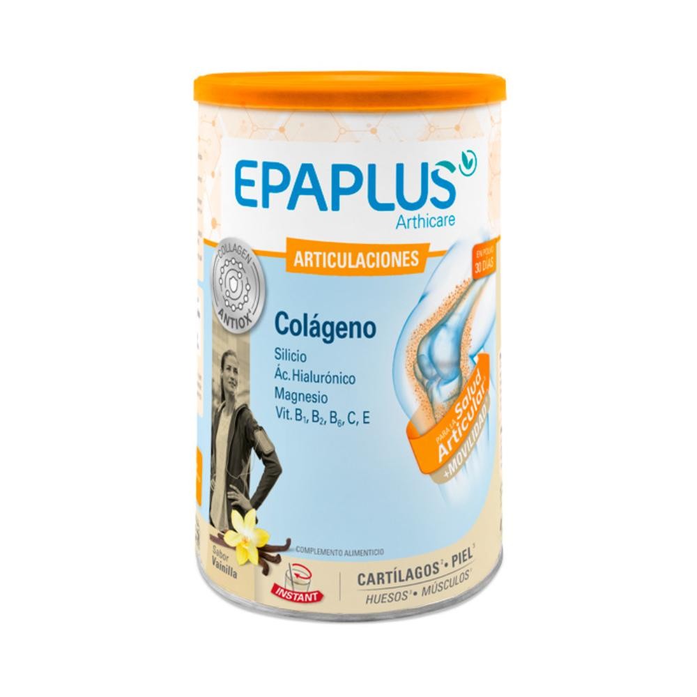 EPAPLUS Arthicare Colágeno + Silicio + Hialurónico + Magnesio Polvo Vainilla 327gr-1
