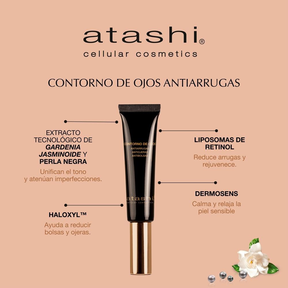 ATASHI Cellular Contorno de Ojos Antiarrugas 15 ml-4