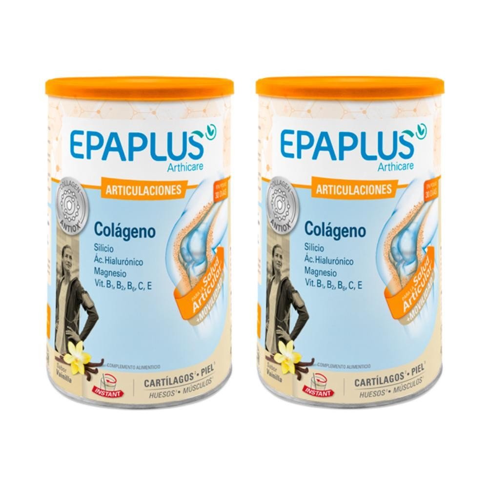 EPAPLUS Arthicare Colágeno + Silicio + Hialurónico + Magnesio Instant Limón DUPLO 2x330gr-2