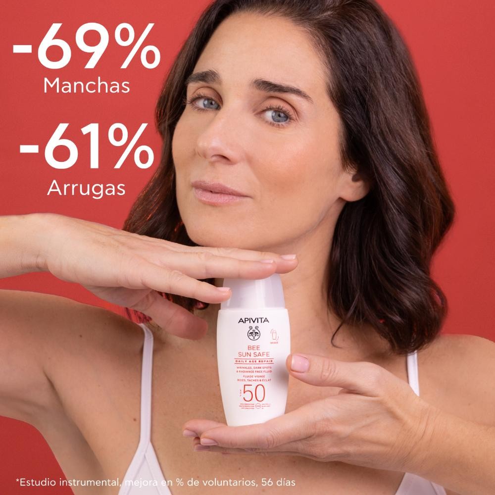 Apivita Bee Sun Face Reparación Antiedad Diaria SPF50 50 ml-4