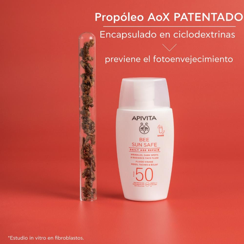 Apivita Bee Sun Face Reparación Antiedad Diaria SPF50 50 ml-6