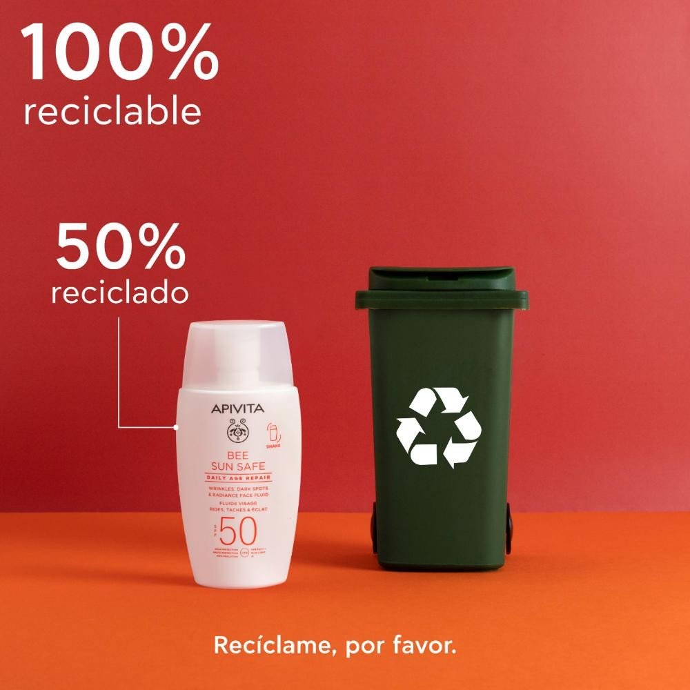 Apivita Bee Sun Face Reparación Antiedad Diaria SPF50 50 ml-8