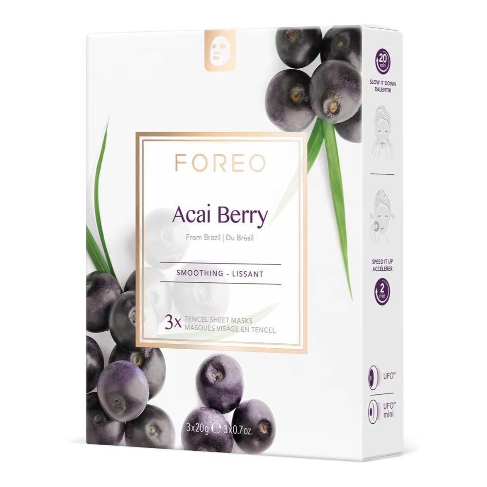 Foreo Mascarillas Faciales Acai Berry 3 uds-1