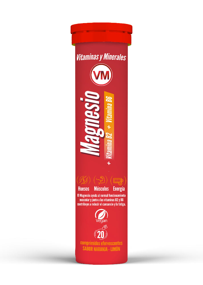 Ynsadiet Magnesio + Vitamina B2 + B6 Effervescente Limone 20 compresse