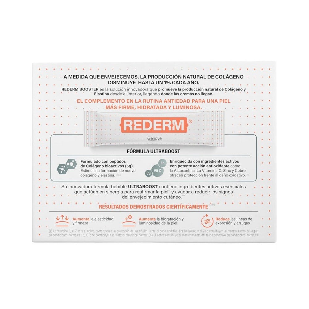 Fluidbase Rederm Colágeno Bebible Sobres 20x25 ml