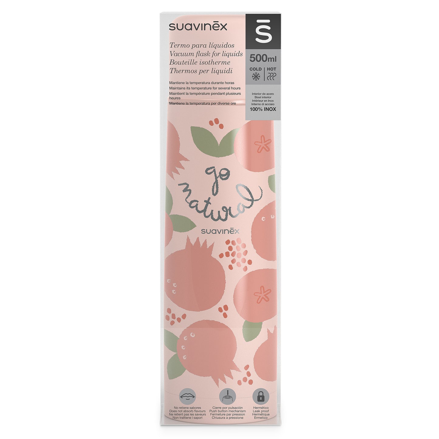 Suavinex Sel Termo Líquido Wonderland Rosa 500ml